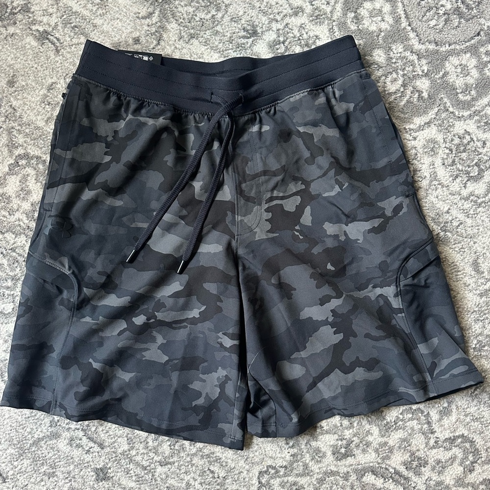 Under Armour Gray Camo Men's Shorts